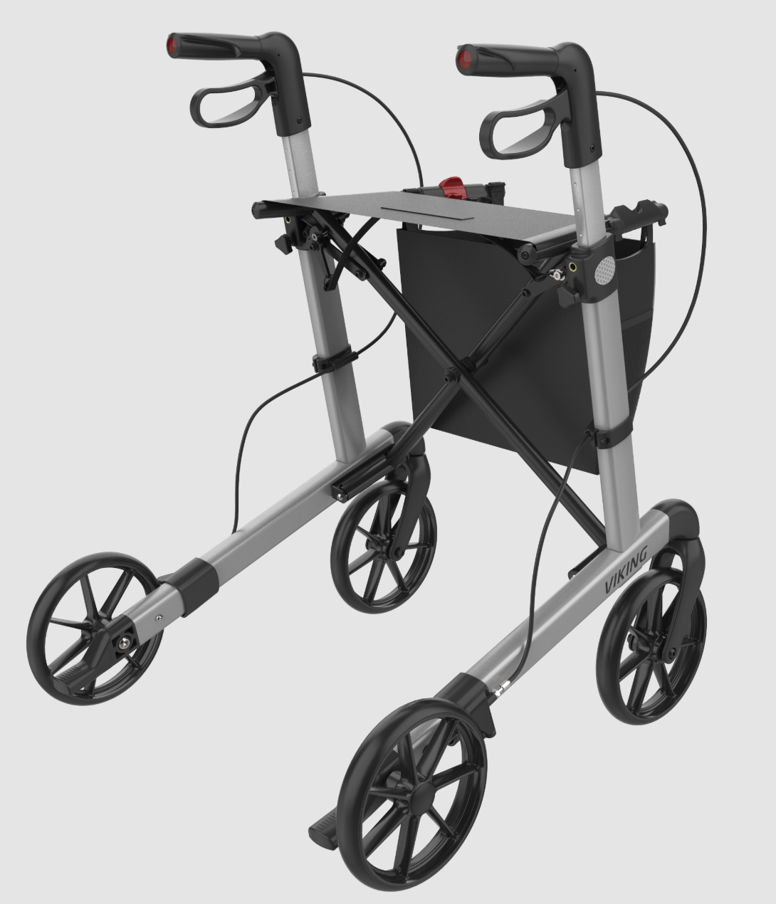 Hinteransicht Viking Rollator Rehasense
