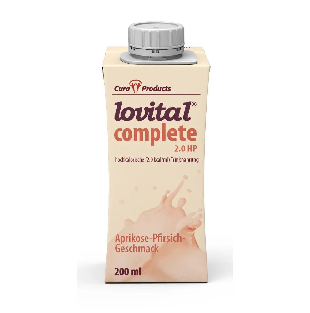 lovital® complete 2.0 HP Aprikose-Pfirsich Geschmacksrichtung