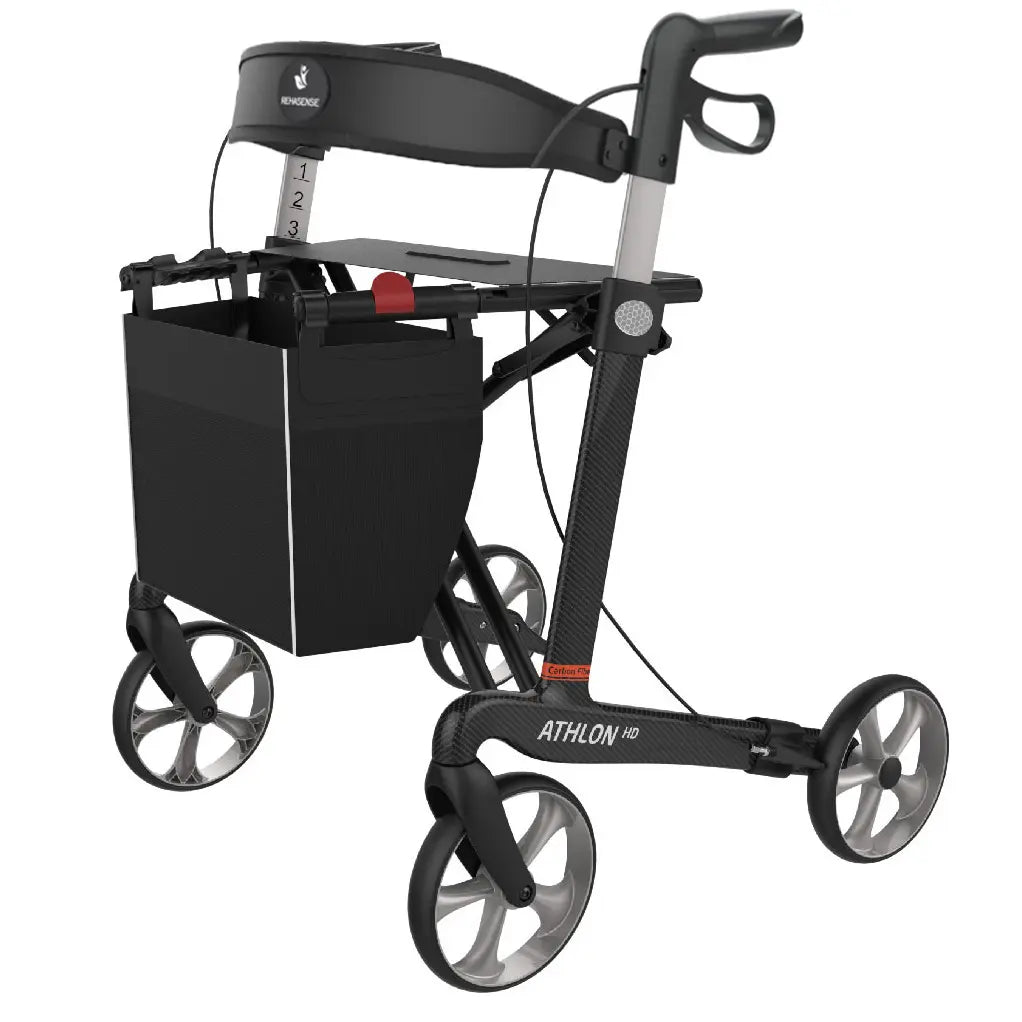 Carbon-Rollator Rehasense Athlon HD Komplettpaket