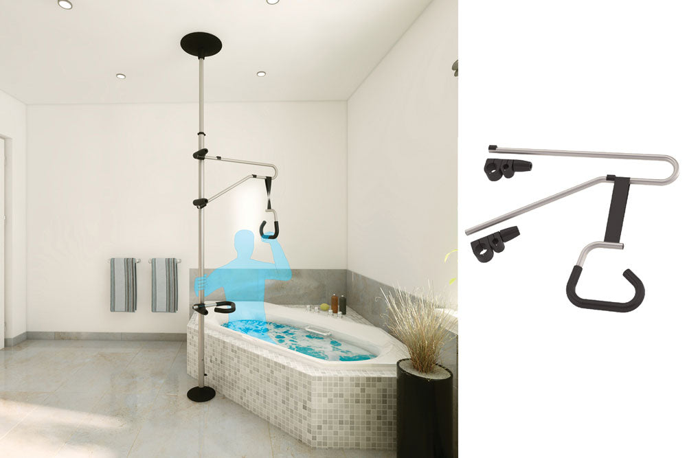 Stützbügel + Hängegriff Haltestange Gripo