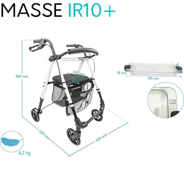 Wohnungsrollator IR10+ von MOBILITY Plus