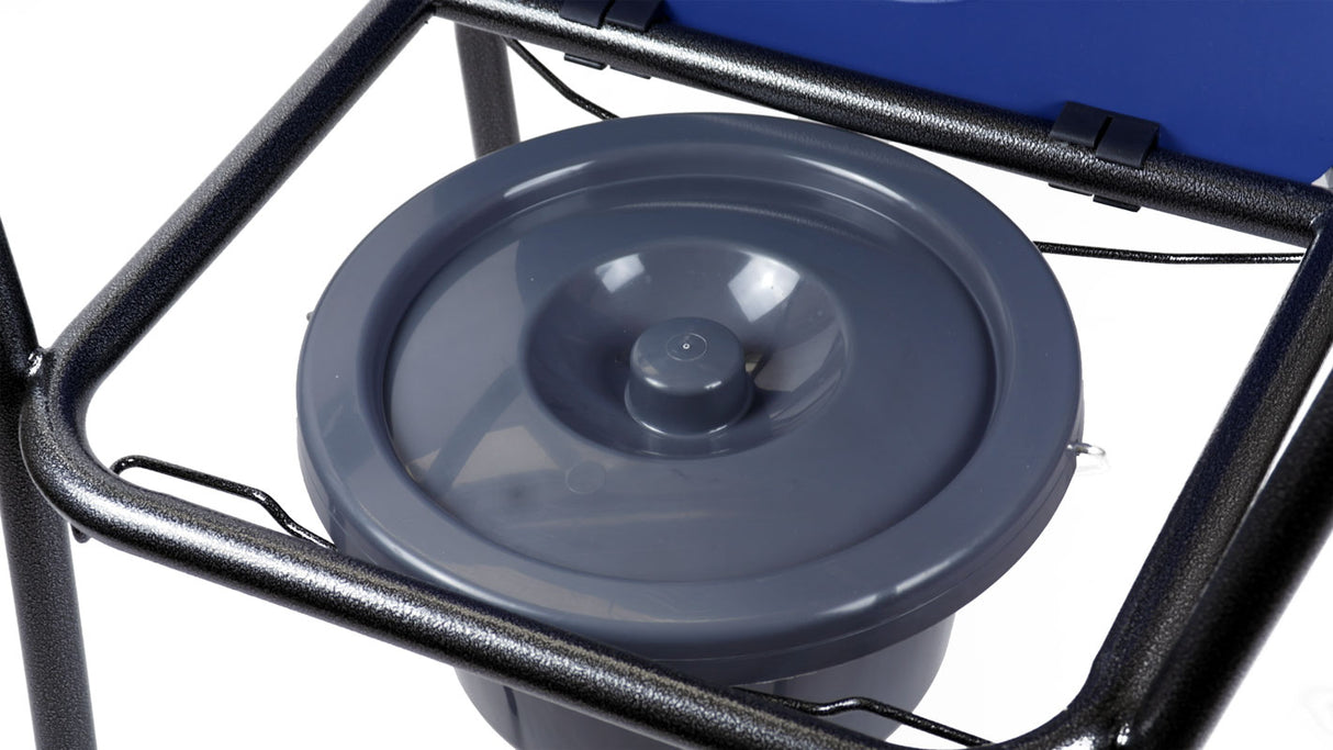 Eimer mit Deckel Toilettenstuhl Russka® "Standard modern"