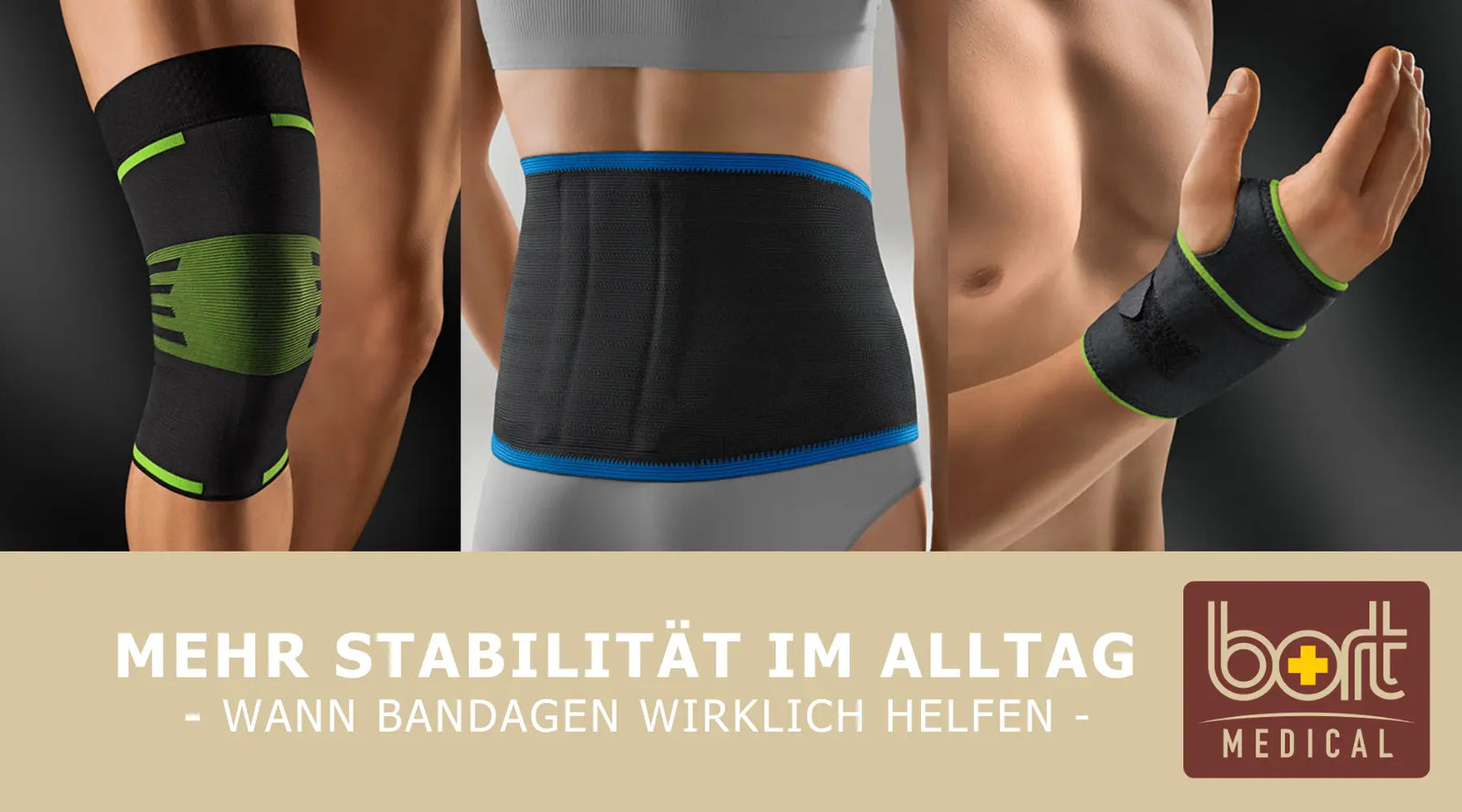 Mehr Stabilität im Alltag – wann Bandagen wirklich helfen