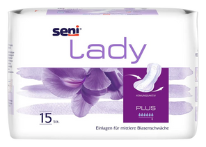 Inkontinenzeinlagen für Frauen