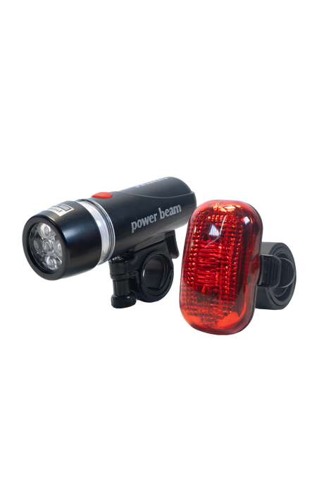 Lichtset für Rollatoren mit Front- und Heck-LED