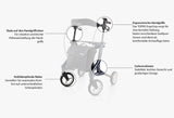 Carbon-Rollator TOPRO Pegasus