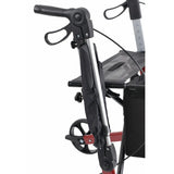 Rollatorschirm Rehasense zusammengefaltet Transport