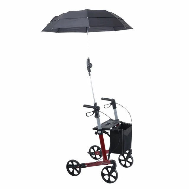 Rollatorschirm Rehasense offen Anwendung