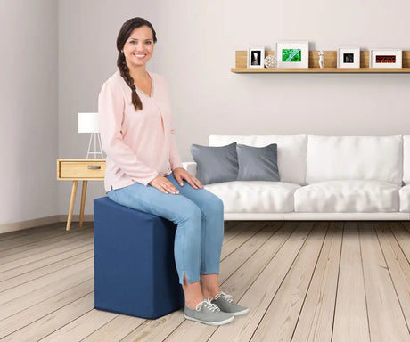 Anwendung Sitzten Bandscheiben-Entlastungswürfel Russka® Klassik