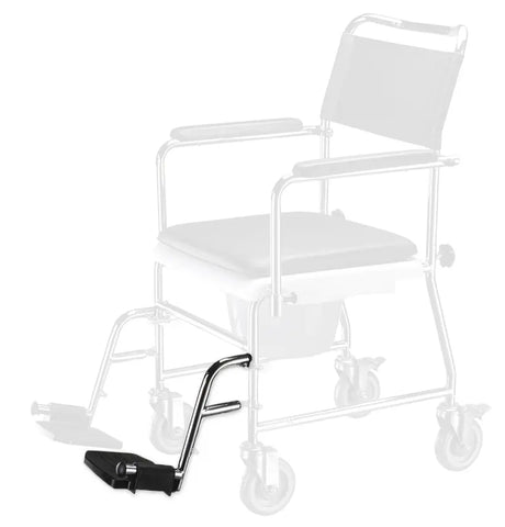 Beinstütze komplett für Toilettenrollstuhl Bischoff & Bischoff TS-1