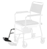 Beinstütze komplett für Toilettenrollstuhl Bischoff & Bischoff TS-1