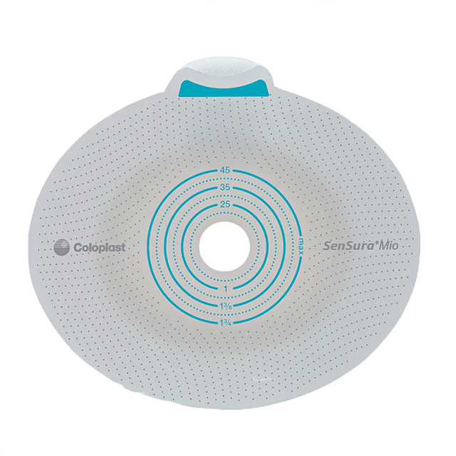 SenSura® Mio Click Basisplatte plan mit Rastring