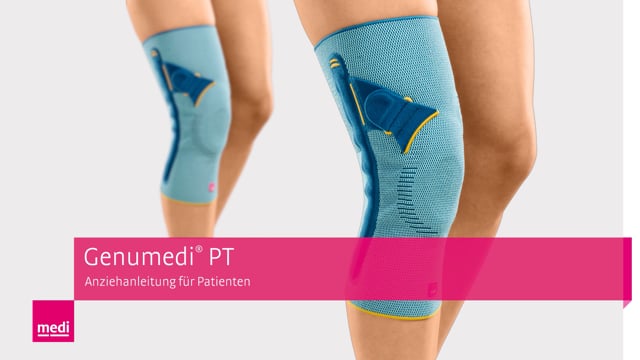 Knieorthese Genumedi PT extraweit mit Haftband von medi