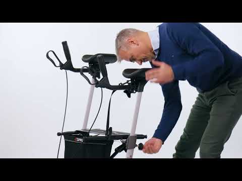 Leichtgewichtrollator TOPRO Troja Walker² mit Unterarmauflagen
