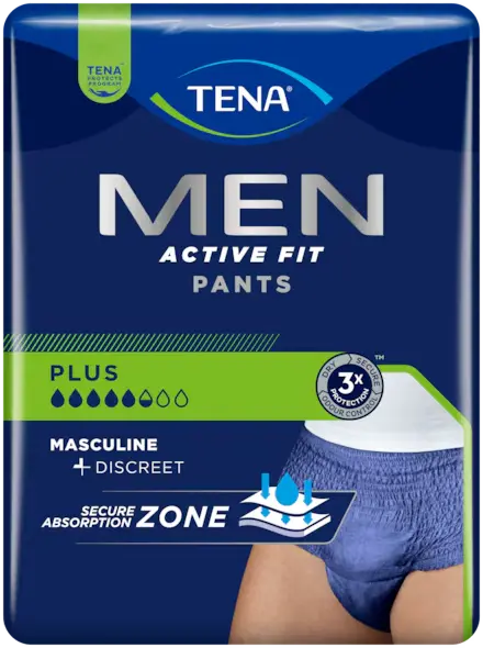 TENA Men Active Fit Pants Plus